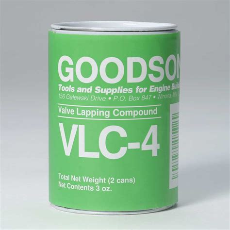 Valve Lapping Compound : GOODSON | Goodson Tools & Supplies for Engine Builders