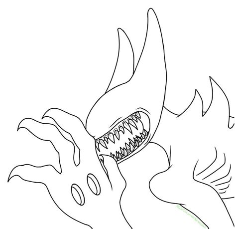 Printable Monster Bendy Coloring Page - Free Printable Coloring Pages ...