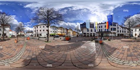 360° view of Prien am Chiemsee town hall I - Alamy