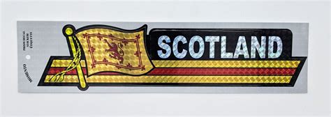 Scotland Bumper Sticker – Flag Matrix