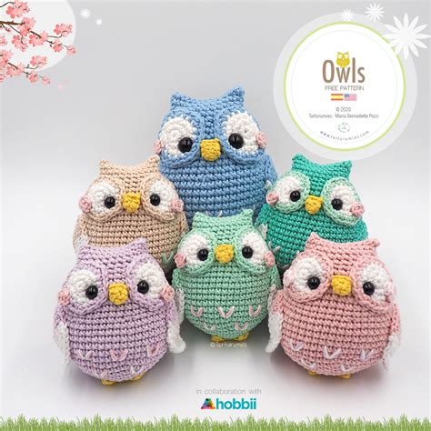 Amigurumi Pattern: Owls - Tarturumies