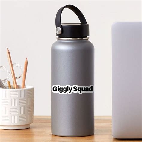 "giggly squad" Sticker by JacquelineLutz | Redbubble