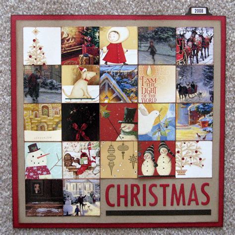 Memory Bound BLOG: Project Idea: Christmas Card Collage