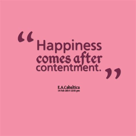 Contentment Quotes. QuotesGram