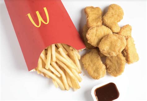 Nuggets y papas fritas de McDonald's - rompecabezas en línea