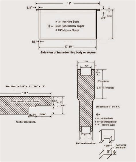 J.C.'s Bees: Langstroth Bee Hive Plans