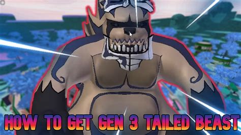 How To Get GEN 3 TAILED BEAST In Shindo Life! | Shindo Life Update ...