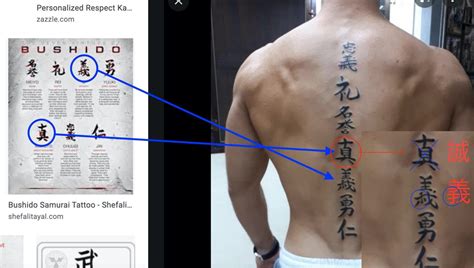 Bushido In Japanese Kanji Symbols For Tattoo – Calligraphy & Brush ...