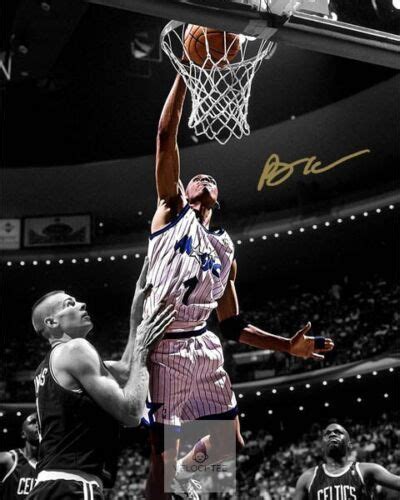 Penny Hardaway Orlando Magic Monster Dunk Signed Photo Autograph Poster ...