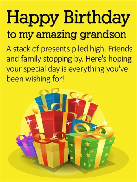 Happy 18th Birthday Grandson Quotes - ShortQuotes.cc