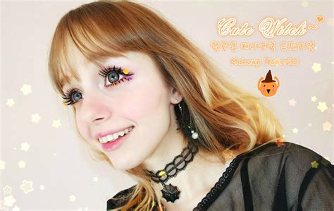 KeiKeiKirsten ( ´∀` )~ : Cute Witch Halloween Makeup Tutorial~