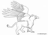 Griffin Coloring Pages  Free Printable sketch template
