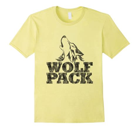 WOLF PACK T-Shirt Funny Vintage-Art – Artvinatee