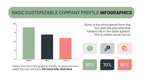 Basic Customizable Company Profile Infographics | Google Slides