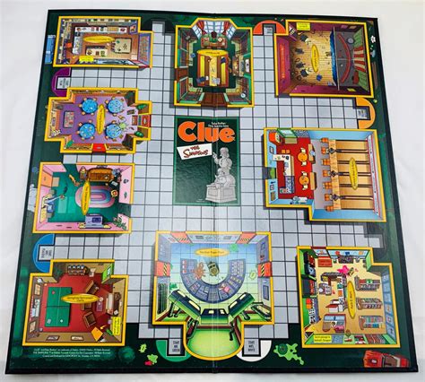 Simpsons Clue Game 1st Edition - 2000 - USAopoly - Great Condition | Mandi's Attic Toys