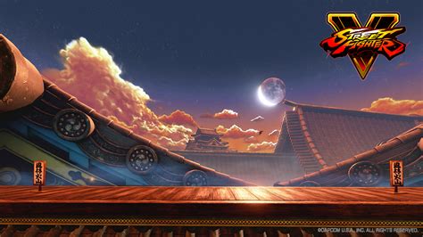 Street Fighter V Suzaku Castle stage - Virtual Backgrounds