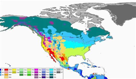 Canada Climate Regions Map An Introduction to the Koppen Climate System ...