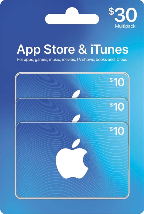 Customer Reviews: Apple $30 App Store & iTunes Gift Cards multipack ITUNES MP 0114 $30 - Best Buy