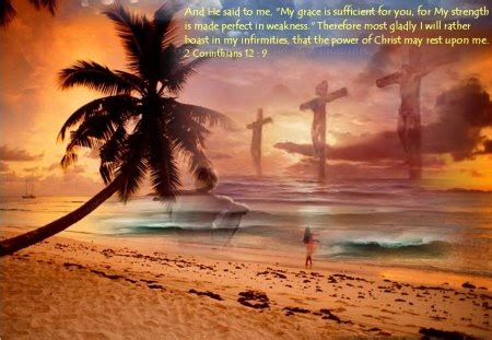 God's Grace - Bible Verse - Beaches & Nature Background Wallpapers on Desktop Nexus (Image 780779)