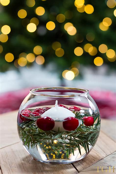 Holiday Centerpieces Diy, Diy Christmas Decorations For Home, Floating ...