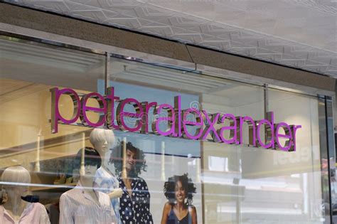 Peter Alexander Store Sign in Brisbane Editorial Photo - Image of clothes, australia: 176843326