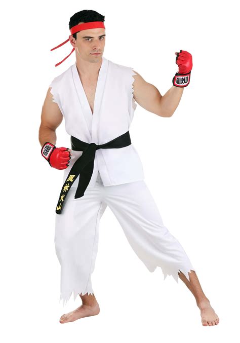 Adult Street Fighter Ryu Costume - Walmart.com