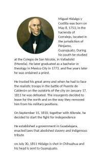 Biografia De Miguel Hidalgo Y Costilla En Ingles Descargar - PDF 】 2024