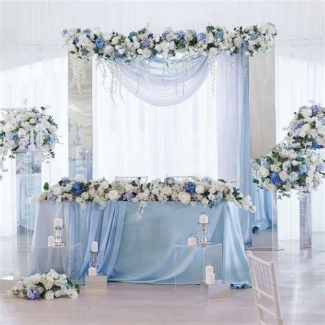 Контакты | Pro100Wedding | Blue wedding decorations, Baby blue ...