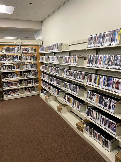 New DVD Shelving! - Rockport Public Library