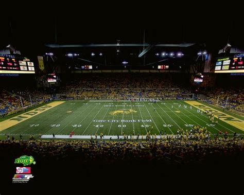 North Dakota State Bison Fargodome NCAA College Football Stadium 8" x 10" Photo | Dynasty Sports ...