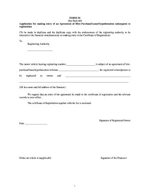 Form 34 - Fill Online, Printable, Fillable, Blank | pdfFiller