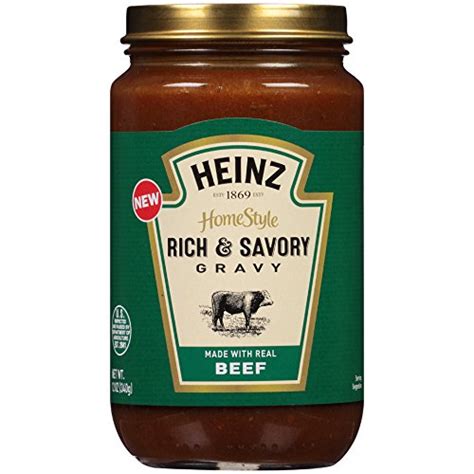 Heinz Signature Gravy Beef - 12oz Allergy and Ingredient Information