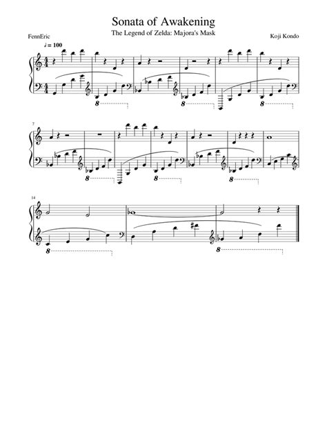 Sonata of Awakening Sheet music for Piano (Solo) | Musescore.com