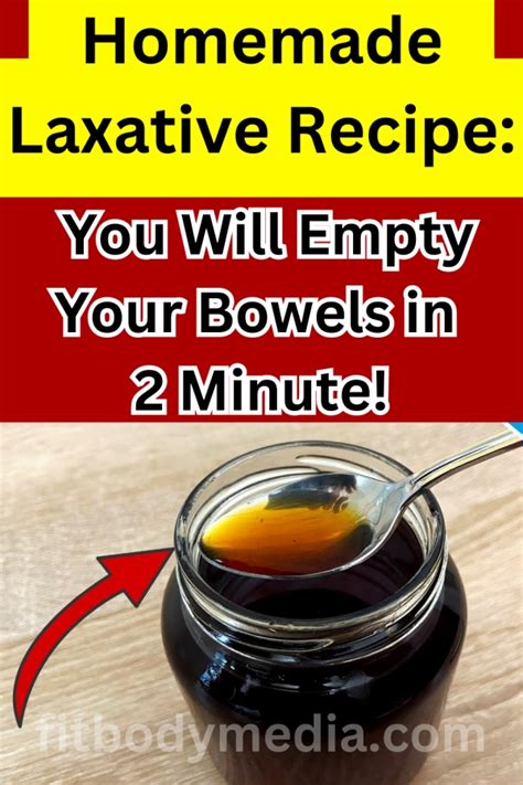 Effective Homemade Laxative Recipes for Constipation Relief - The Best ...