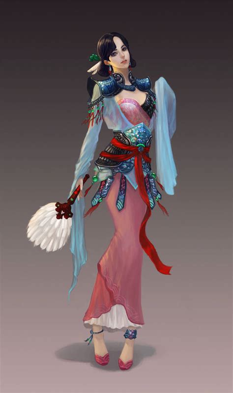 Chinese ancient character concept design by Jianhui-Li on DeviantArt