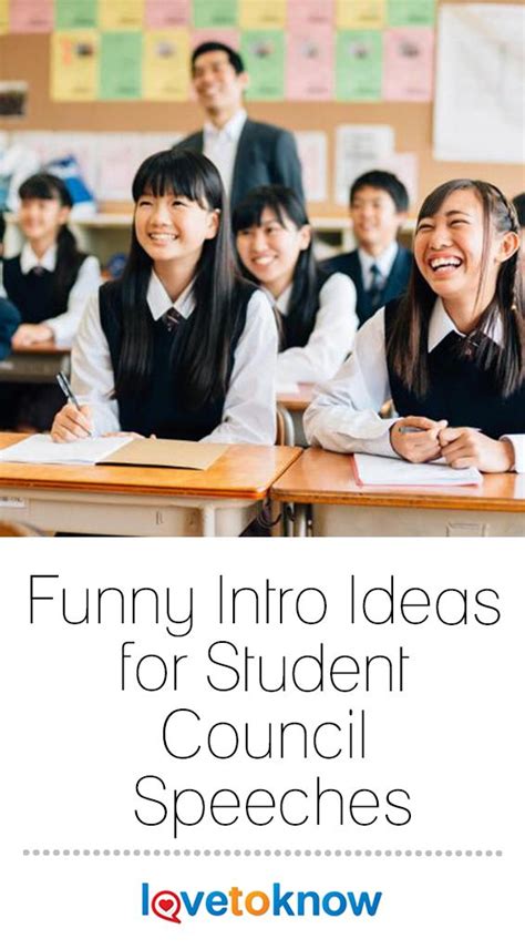 Funny Intro Ideas for Student Council Speeches | LoveToKnow | Student council speech, Funny ...