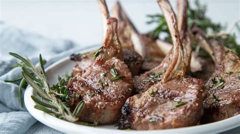 Rosemary-Grilled Lamb Chops Recipe