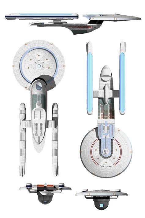 USS Excelsior Schematic by arrghman on DeviantArt