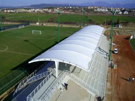 New Sports Stands in School Facilities-Membrane Structure Shelter