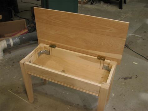 Wooden Piano Bench Diy PDF Plans