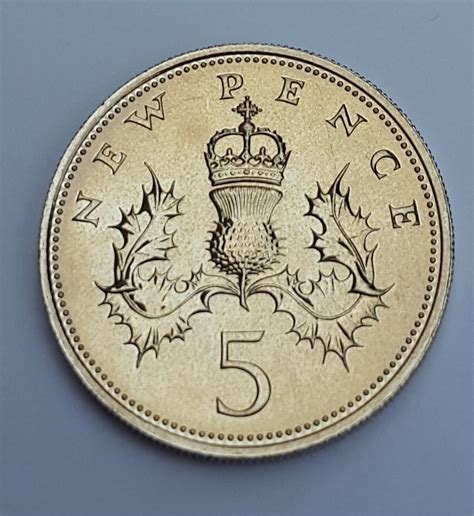 1976 UK ROYAL MINT DECIMAL 5p PROOF FIVE PENCE COIN RARE | English coins, Coins, Royal mint