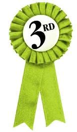 3rd place ribbon clipart - Clip Art Library