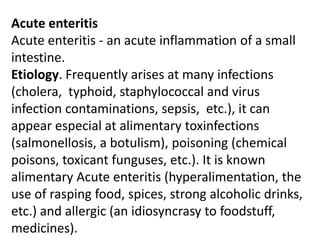 Enteritis | PPT