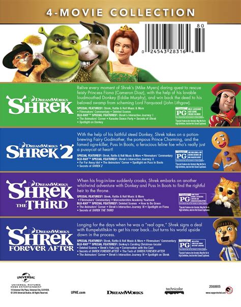 Shrek 4-Movie Collection – Yaxa Colombia