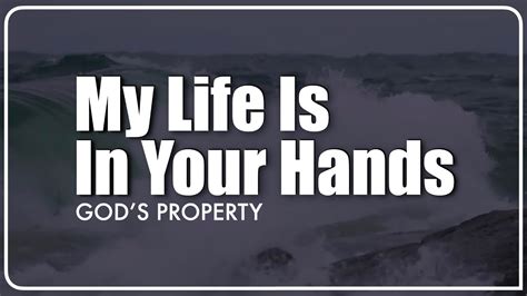 My Life Is In Your Hands | Lyrics, Band and Choir | Kirk Franklin | God ...