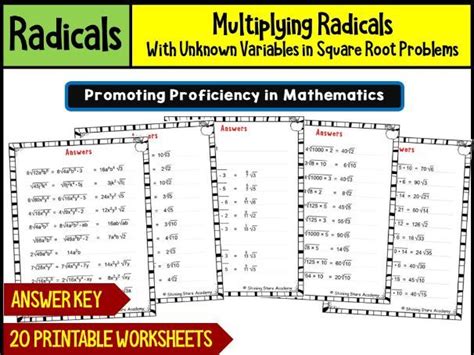 Multiplying Radicals With Unknown Variables in Square Root Radical ...