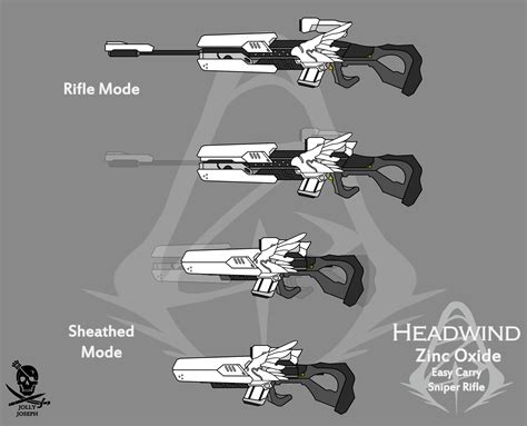Headwind - Zinc Oxide by JollyJoseph.deviantart.com on @DeviantArt Anime Weapons, Sci Fi Weapons ...