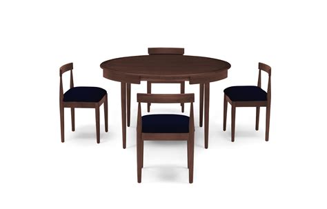 This dining set’s distinctive rounded profile, cushioned support and sturdy construct… | Mid ...