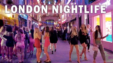 London Nightlife - Saturday Night in Central London | London Night Walk [4K] - YouTube