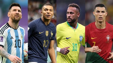 Todos os Gols de CR7, Messi, Neymar e Mbappé em Copas do Mundo - YouTube